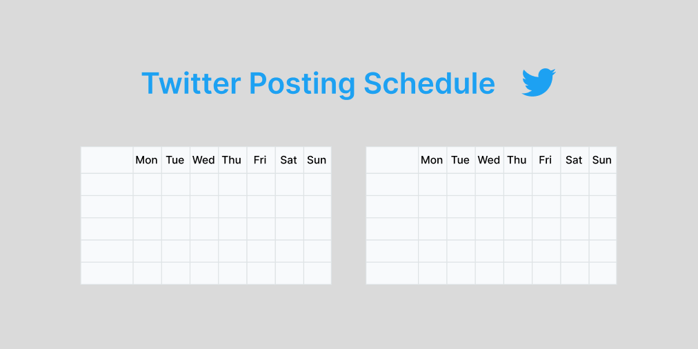 Social Media Schedule Printable - Cover Image